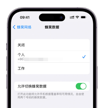 延边朝鲜族苹果维修服务分享如何在iPhone上使用双卡 