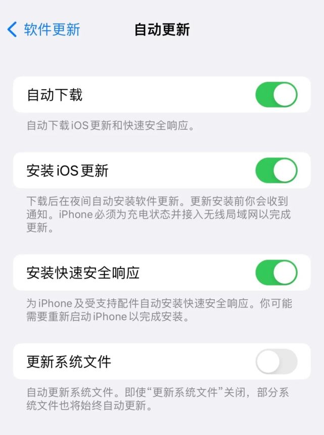 延边朝鲜族苹果手机维修分享苹果快速安全响应更新有必要安装吗 